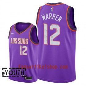 Phoenix Suns Trikot T.J. Warren 12 2018-19 Nike City Edition Lila Swingman - Kinder